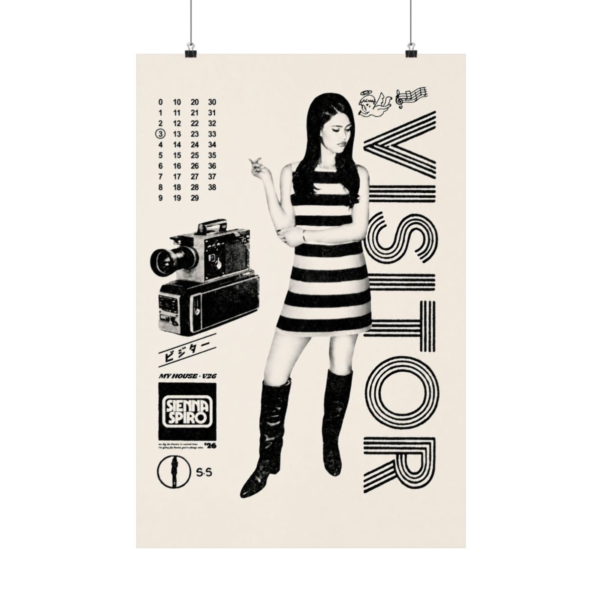The Visitor Tour Poster | Sienna Spiro